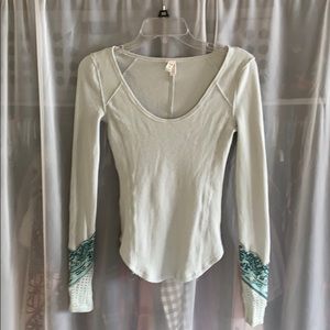 Free People long Sleeve Thernal T